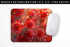 Flower Mouse Pad Design | Mouse Pad Sublimation PNG Product Image 1