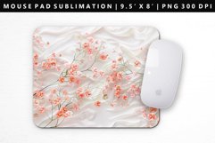 Flower Mouse Pad Design | Mouse Pad Sublimation PNG Product Image 1