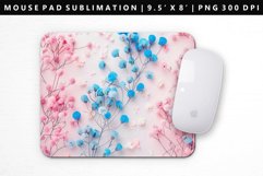 Flower Mouse Pad Design | Mouse Pad Sublimation PNG Product Image 1