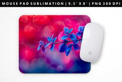 Flower Mouse Pad Design | Mouse Pad Sublimation PNG Product Image 1