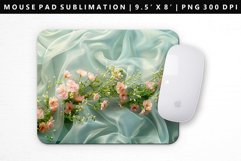 Flower Mouse Pad Design | Mouse Pad Sublimation PNG Product Image 1