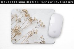 Flower Mouse Pad Design | Mouse Pad Sublimation PNG Product Image 1