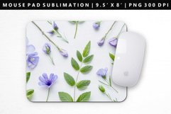 Flower Mouse Pad Design | Mouse Pad Sublimation PNG Product Image 1