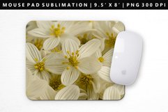 Flower Mouse Pad Design | Mouse Pad Sublimation PNG Product Image 1