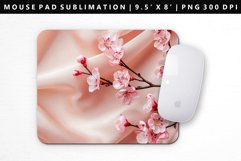 Flower Mouse Pad Design | Mouse Pad Sublimation PNG Product Image 1