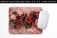 Flower Mouse Pad Design | Mouse Pad Sublimation PNG Product Image 1
