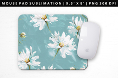 Flower Mouse Pad Design | Mouse Pad Sublimation PNG Product Image 1