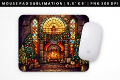 Fireplace Mouse Pad Design | Mouse Pad Sublimation PNG Product Image 1