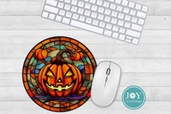 HALLOWEEN SUBLIMATION DESIGN, ROUND PNG CLIPART Product Image 3