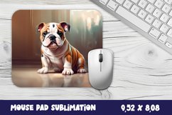 Animal mouse pad sublimation design | Mousepad dog Product Image 1