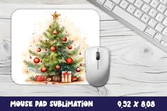 Tree christmas mouse pad / sublimation Product Image 1