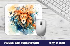Leo Zodiac, Horoscope Mouse Pad Design Astrology Sublimation Product Image 1