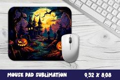 Mouse pad design | Halloween mousepad sublimation Product Image 1