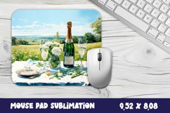 Summer Wedding | Sublimation mouse pad Product Image 1
