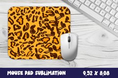 Leopard Mouse Pad PNG, Sublimation Design Product Image 1