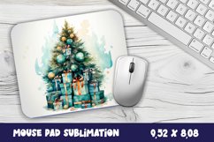 Tree christmas mouse pad / sublimation Product Image 1
