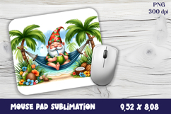 Tropical animals Mouse Pad Sublimation Design PNG Product Image 1