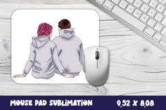 Mouse pad, sublimation, family design Product Image 1