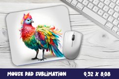 Fantastic friend mouse pad, Vintage Valentines sublimation Product Image 1