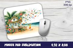 Tropical animals Mouse Pad Sublimation Design PNG Product Image 1