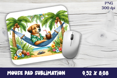 Tropical animals Mouse Pad Sublimation Design PNG Product Image 1
