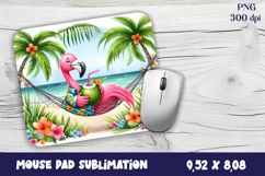 Tropical animals Mouse Pad Sublimation Design PNG Product Image 1