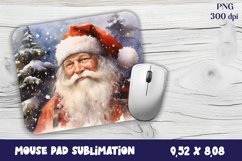Funny Santa Claus MousePad | Christmas Mouse Product Image 1