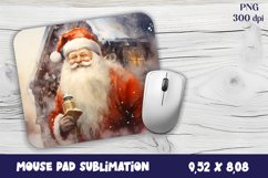 Funny Santa Claus MousePad | Christmas Mouse Product Image 1
