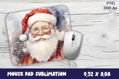 Funny Santa Claus MousePad | Christmas Mouse Product Image 1