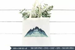 Faith Can Move Mountains| Christian SVG Product Image 2