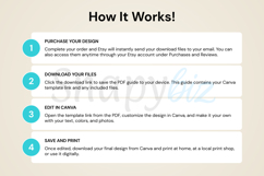 Editable Movie Ticket Canva Template Product Image 6