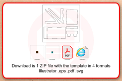 Laser cut Cell phone stand holder Laser cutting SVG file DIY Product Image 4