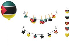 National, Patriotic Party Bundle. Mozambique Product Image 4