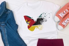 National Sublimation Art- Backgrounds Bundle. Mozambique Product Image 2