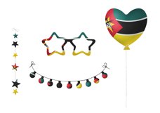 National, Patriotic Party Bundle. Mozambique Product Image 2
