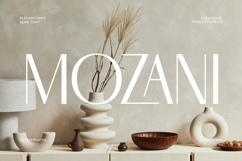 Mozani - Elegant Sans Serif Font Product Image 1