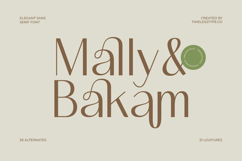 Mozani - Elegant Sans Serif Font Product Image 15