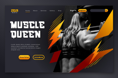 Mozze Sport - Strength Display Font Product Image 2