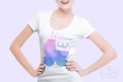 Baby stroller PNG sublimation background bundle Product Image 2