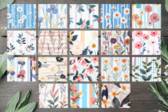 Rustic Vintage Floral Mouse Pad Bundle Distressed Farmhouse Product Image 2