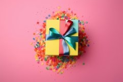 Colorful present box background Product Image 1