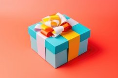Colorful present box background Product Image 1