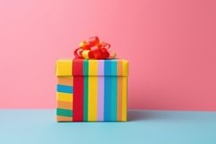 Colorful present box background Product Image 1