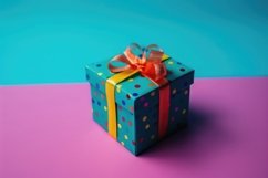 Colorful present box background Product Image 1