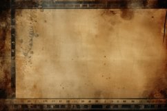 A vintage filmstrip background in sepia colors Product Image 1