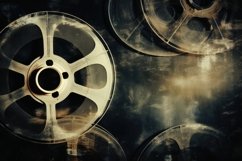36 different vintage filmstrip backgrounds in sepia colors Product Image 15