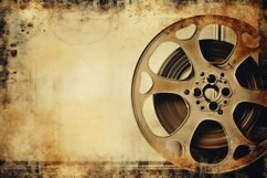36 different vintage filmstrip backgrounds in sepia colors Product Image 19