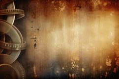 36 different vintage filmstrip backgrounds in sepia colors Product Image 2