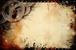 36 different vintage filmstrip backgrounds in sepia colors Product Image 25