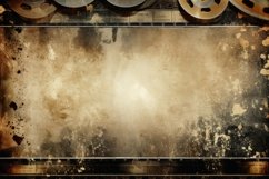 36 different vintage filmstrip backgrounds in sepia colors Product Image 4